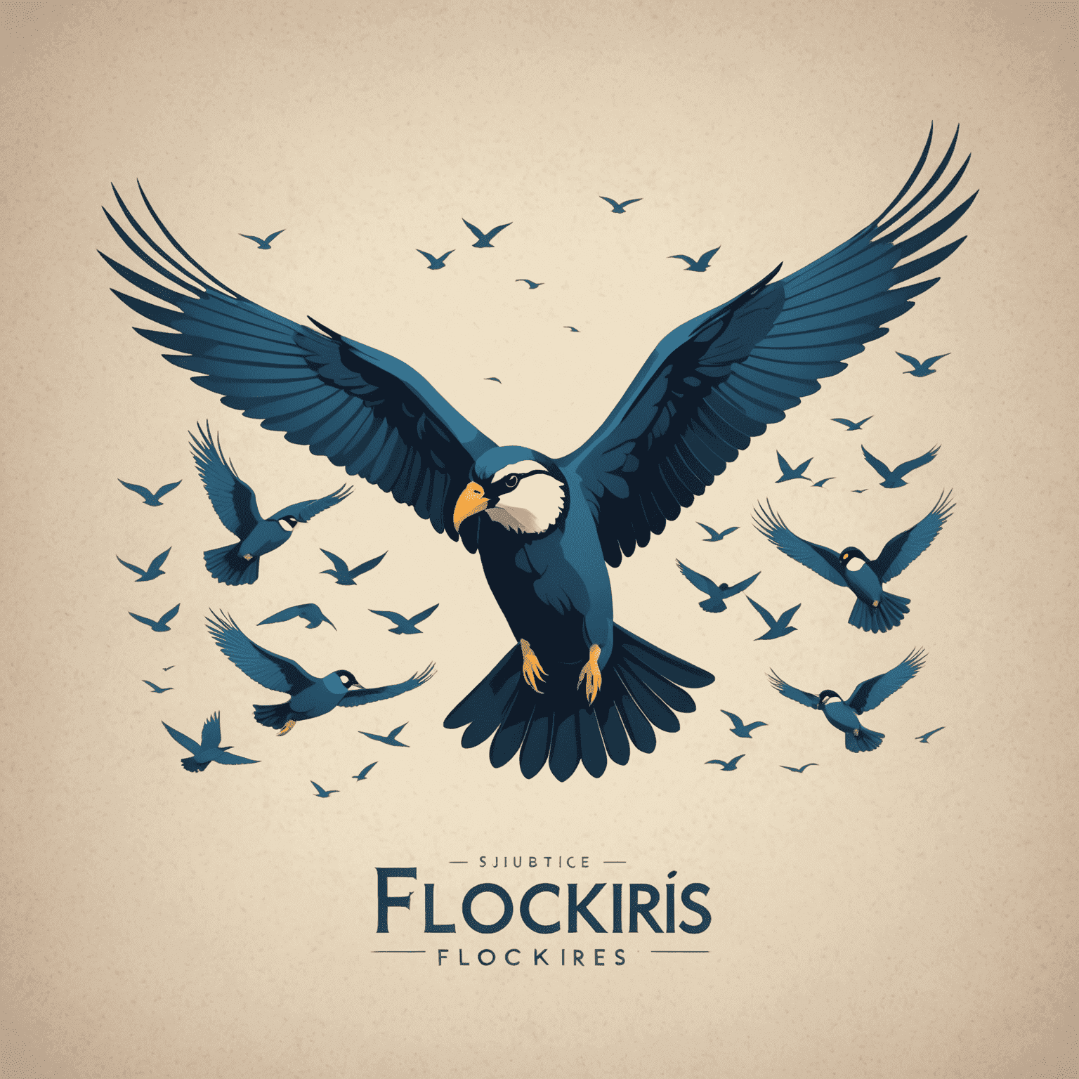 Flockirs.com logo featuring a stylized flock of birds in flight